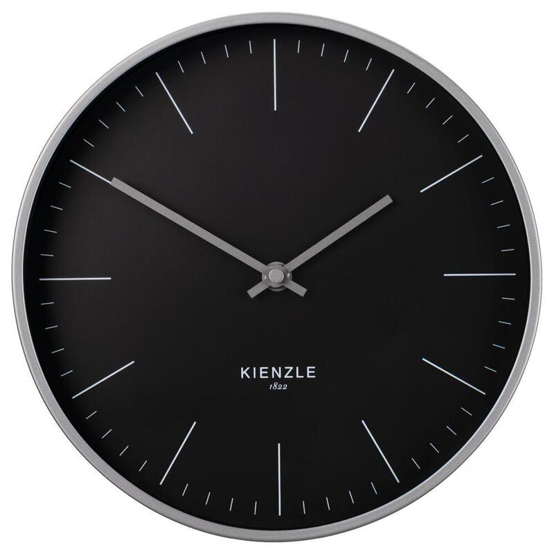 Kienzle Dcf Funk-Wanduhr Modern Anthrazit, 25 Cm