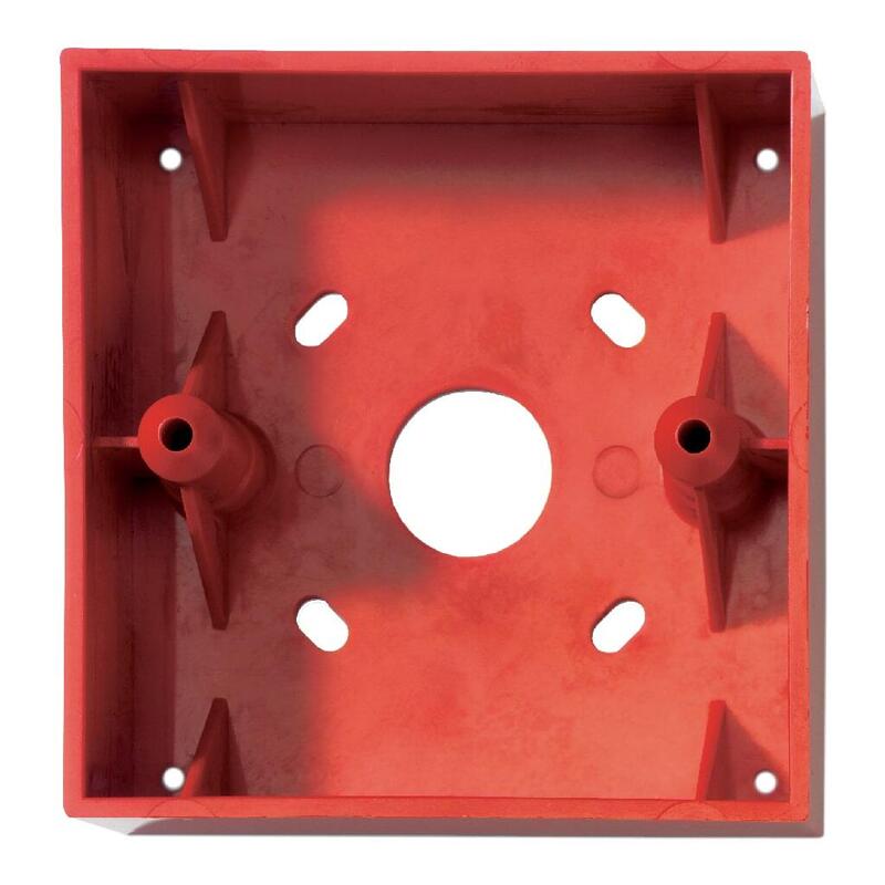 Kilsen Dm788 Zócalo Base Montaje En Superficie Sin Terminales. Color Rojo