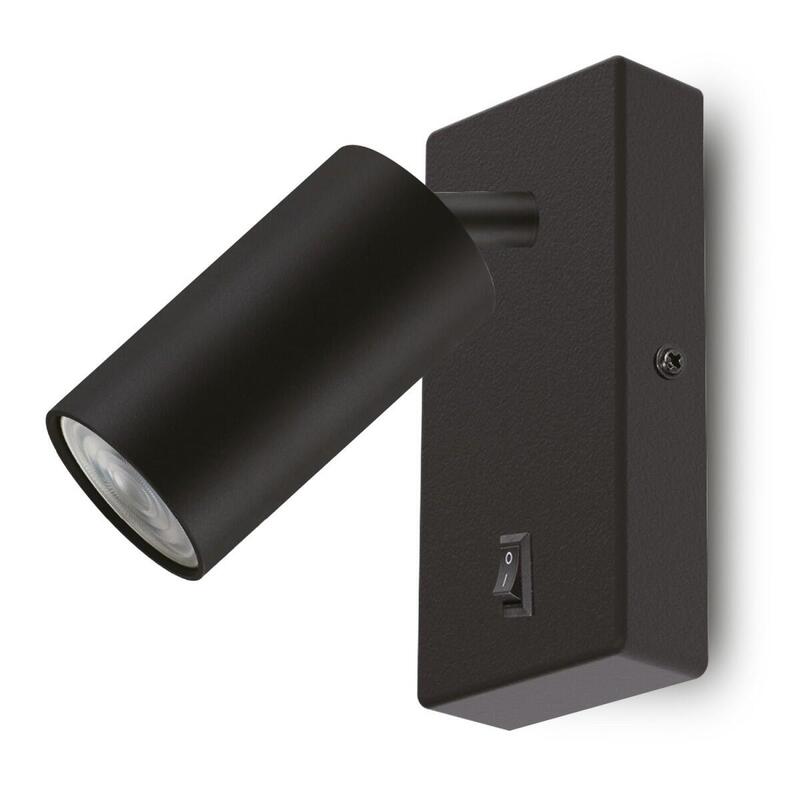 Kinkiet Gu10 Z Wlacznikiem Mce369 B Negro