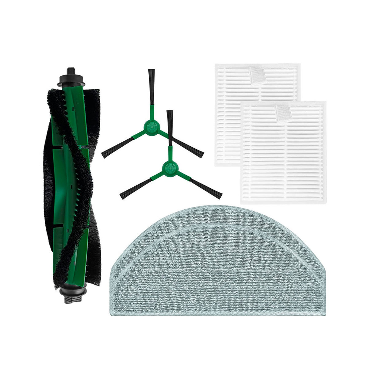 Kit Accesorios De Recambio Para Aspiradora Irobot Roomba Combo Essential Series Q0120 Y0140