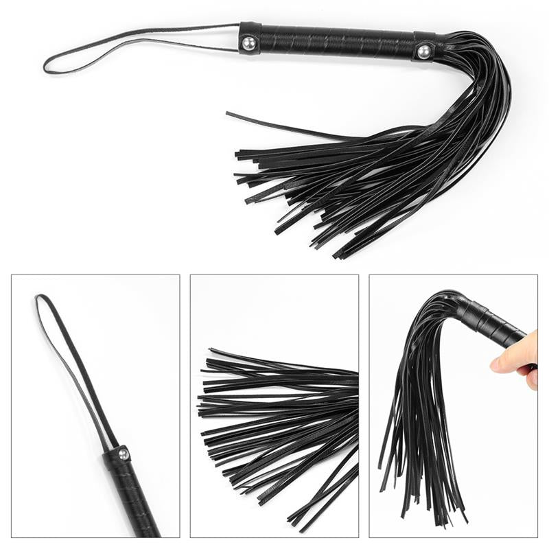 Kit Bondage Deluxe Con Vibrador Negro