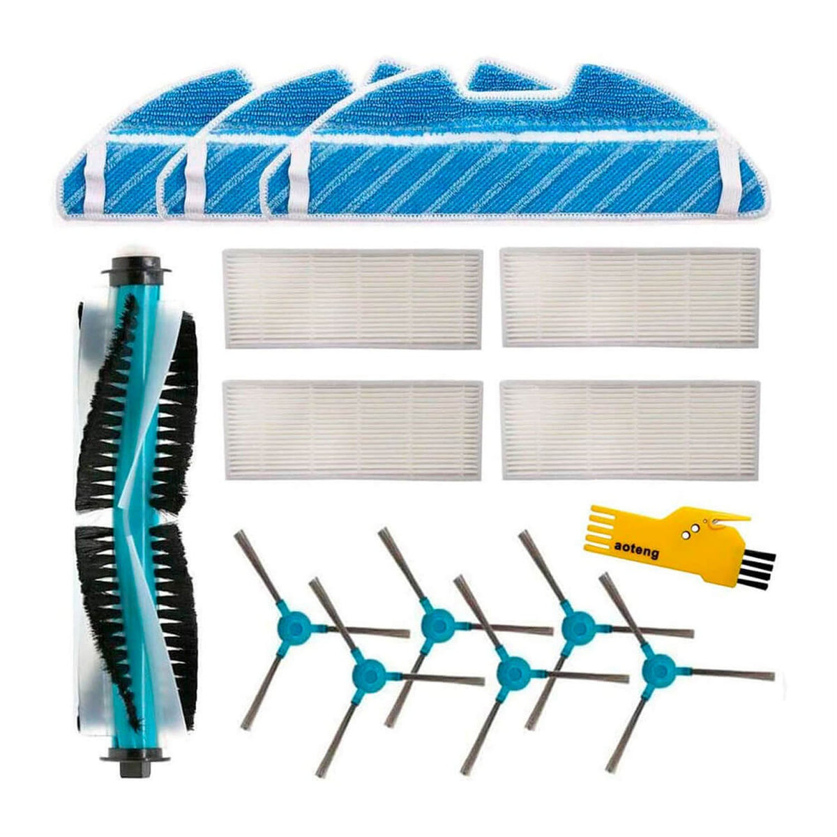 Kit De Accesorios De Repuesto Para Aspiradora Cecotec Conga 1490 / 1590