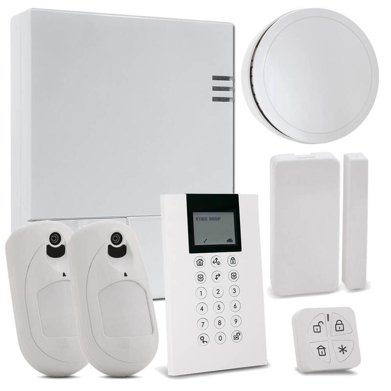 Kit De Lightsys Air Con Módulo 4g + Mando Remoto Panda + 2 X Detector Eyewave Con Cámara + Contacto Magnético Slim + Sirena Interior + Teclado Panda