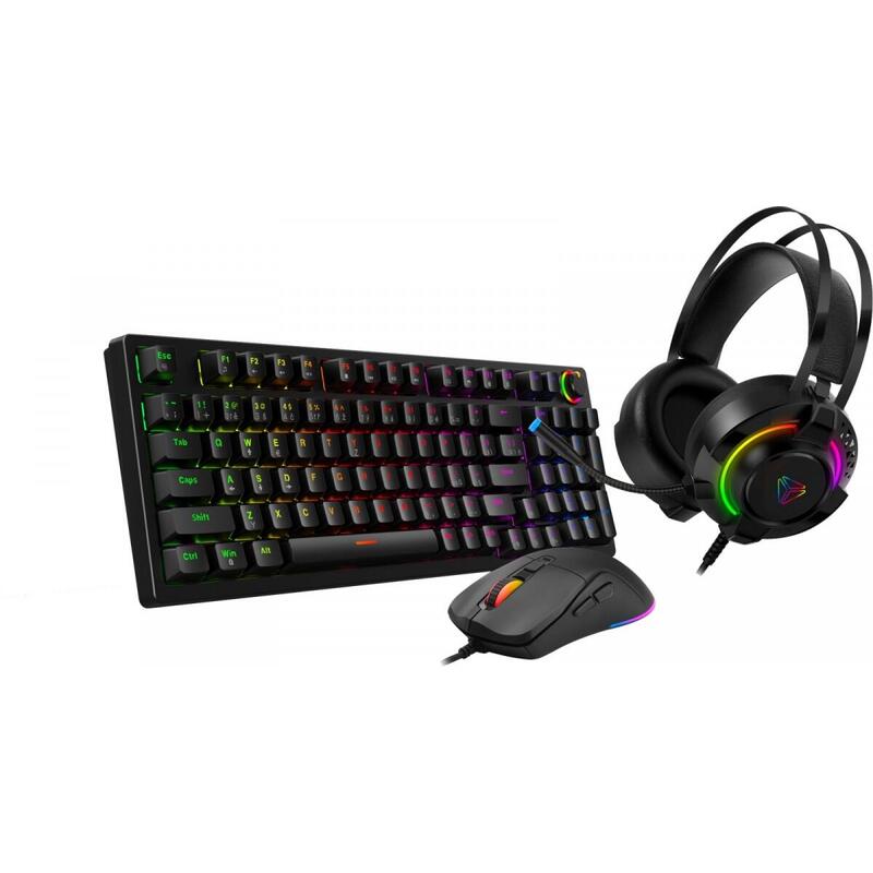 Kit Gaiming Premium Ygs 03 3w1 Teclado, Ratón, Auriculares