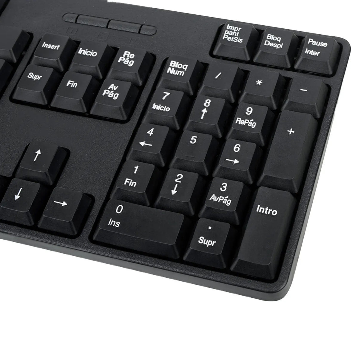 Kit Inalámbrico De Teclado Y Ratón En Negro Ngs ‎Ngs-Keyboard-0358