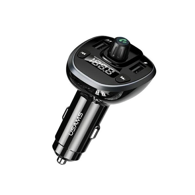 Kit Manos Libres C21 Con Transmiterem Fm Mp3 Bluetooth 2xusb 3,4a