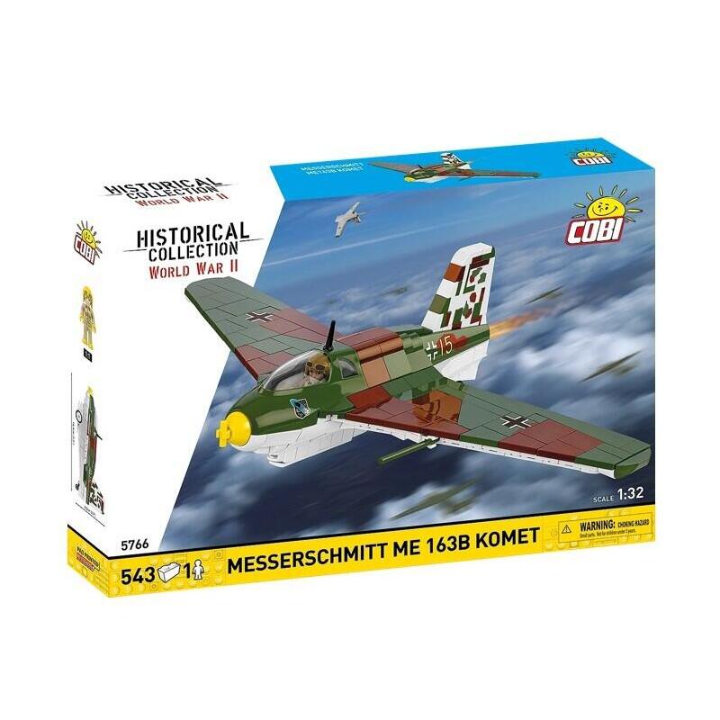 Klocki Messerschmitt Me 163b Komet 543 Elementów