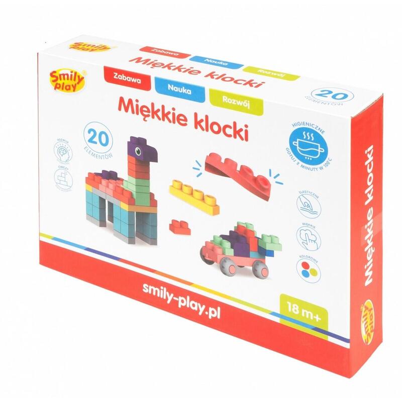 Klocki Miekkie 20 Elementów