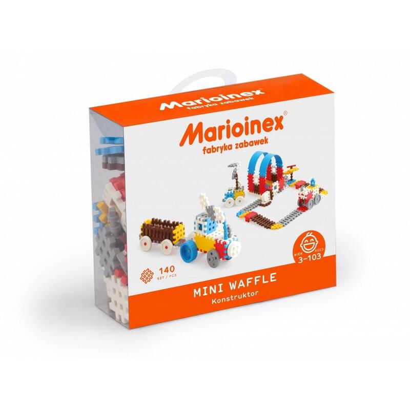 Klocki Waffle Mini 140 Sztuk Ch³opiec