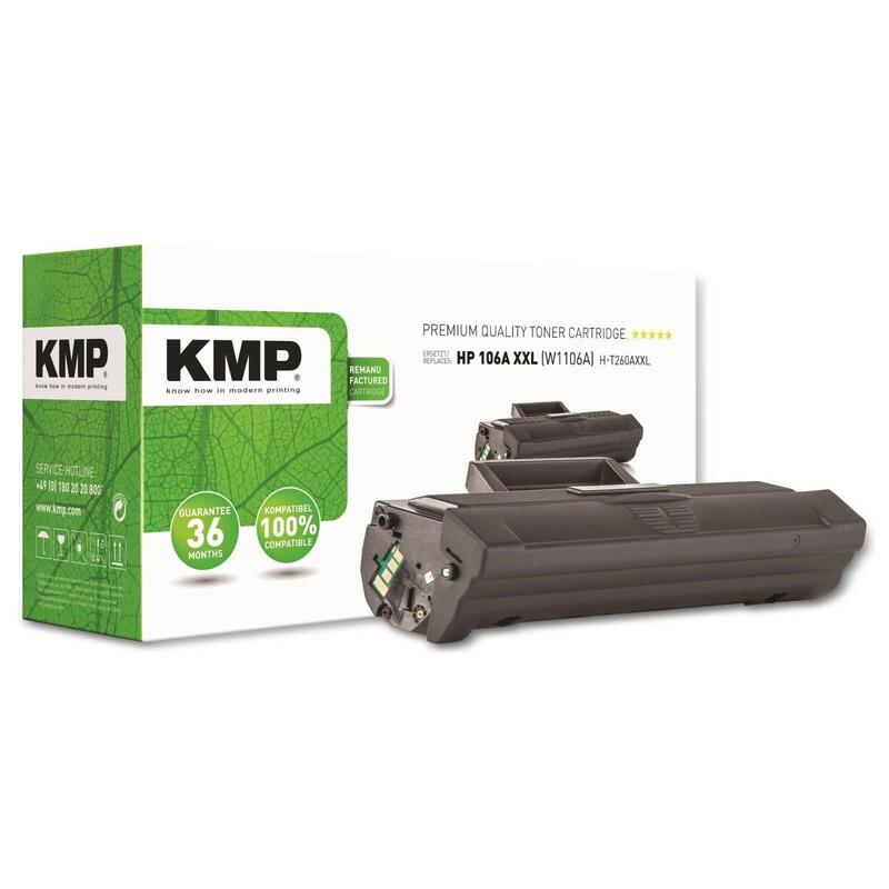 Kmp Toner Hp Hp106a Xl W1106a Black H-T260xl Remanufactured