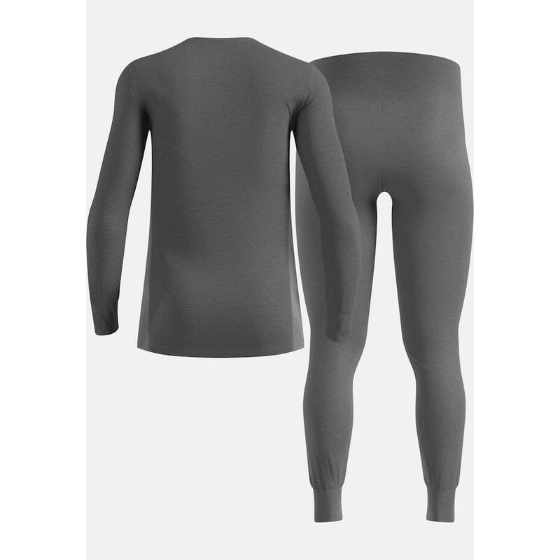 Komplet Bielizny Meskiej Odlo Set Active Warm Eco Special Set Roz. L Szary