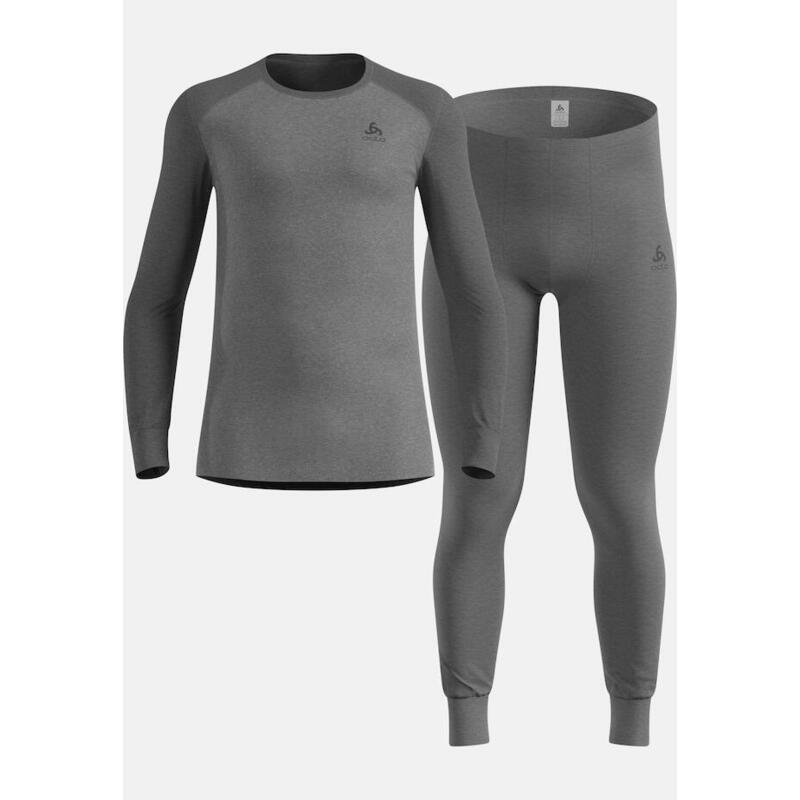 Komplet Bielizny Meskiej Odlo Set Active Warm Eco Special Set Roz. M Szary