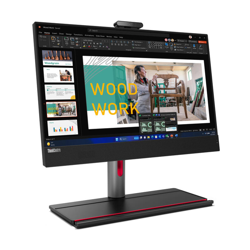 Komputer All In One Thinkcentre M90a G5 12sh000qpb W11pro I5-14500/16gb/512gb/Int/23.8 Fhd/Vpro/3yrs Os + 1yr Premier