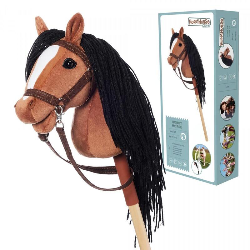 Kon Na Kiju Hobby Horse Hoppihorse A4 Bay - Ciemny Braz, Masc Gniada