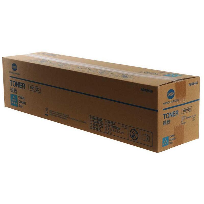 Konica Minolta Bizhub Toner Tn-713c Bizhub C659/C759 Cyan (A9k8450)