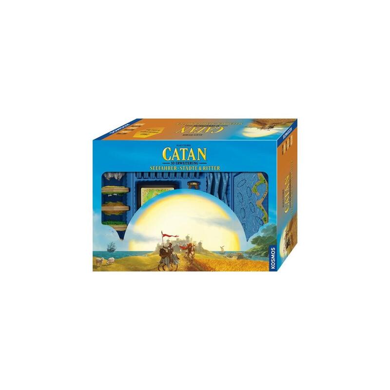 Kosmos Catan 3d - Marineros + Ciudades Y Caballeros, Expansión Del Juego De Mesa 683337
