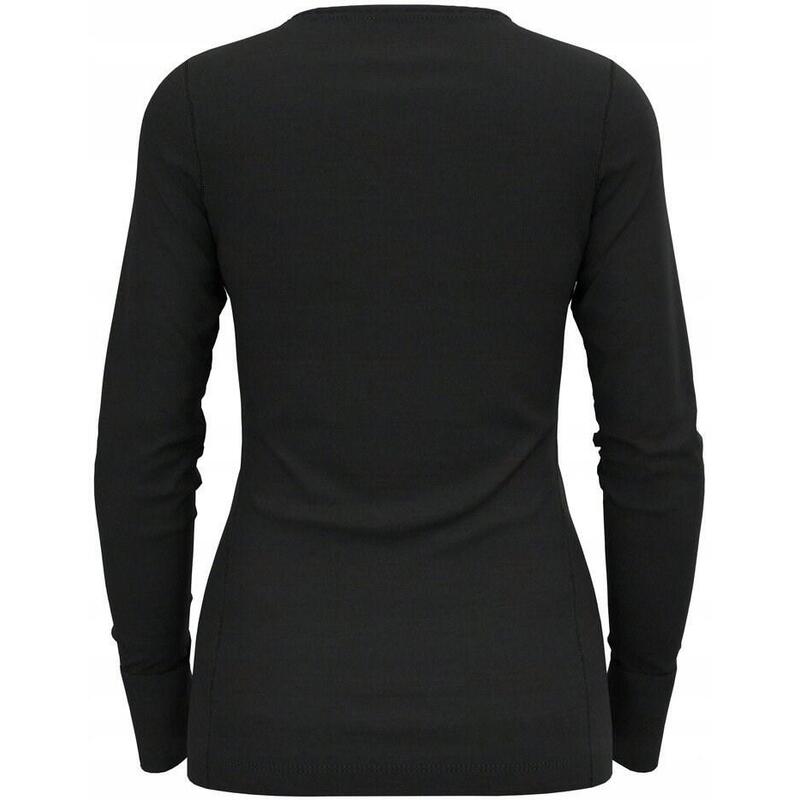 Koszulka Damska Odlo Bl Top Crew Neck L/S Merino 200 Roz. S Negro