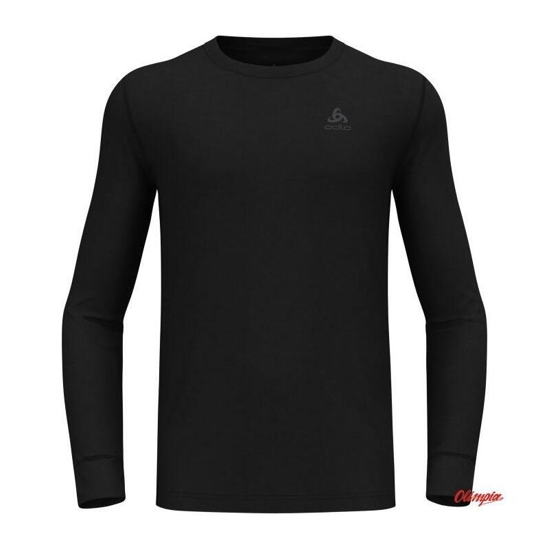 Koszulka Meska Odlo Bl Top Crew Neck L/S Merino 200 Roz. L Negro