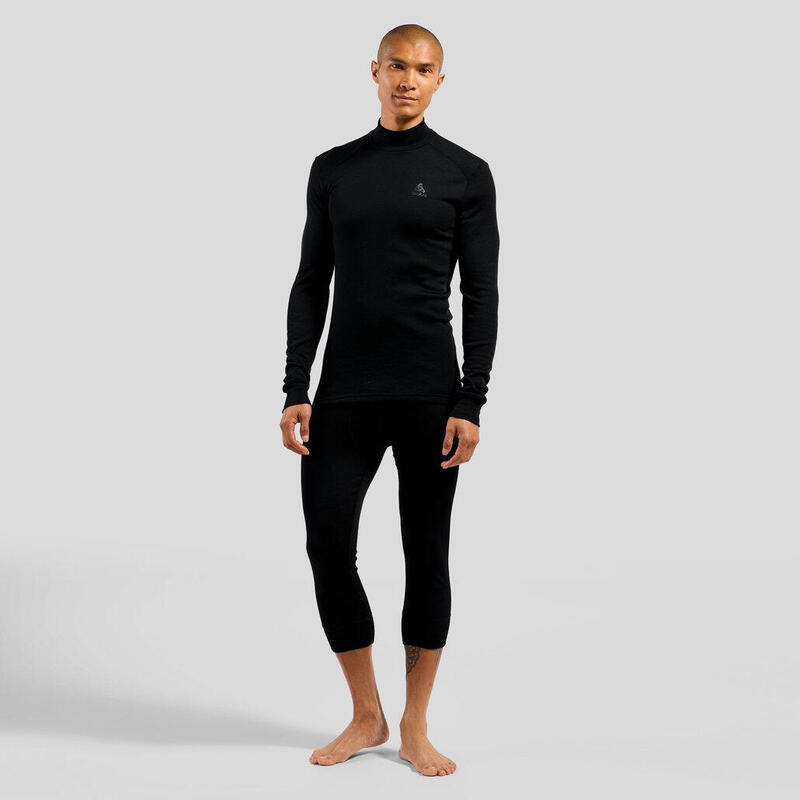 Koszulka Meska Odlo Bl Top Turtle Neck L/S Active Warm Eco Roz. M Negro
