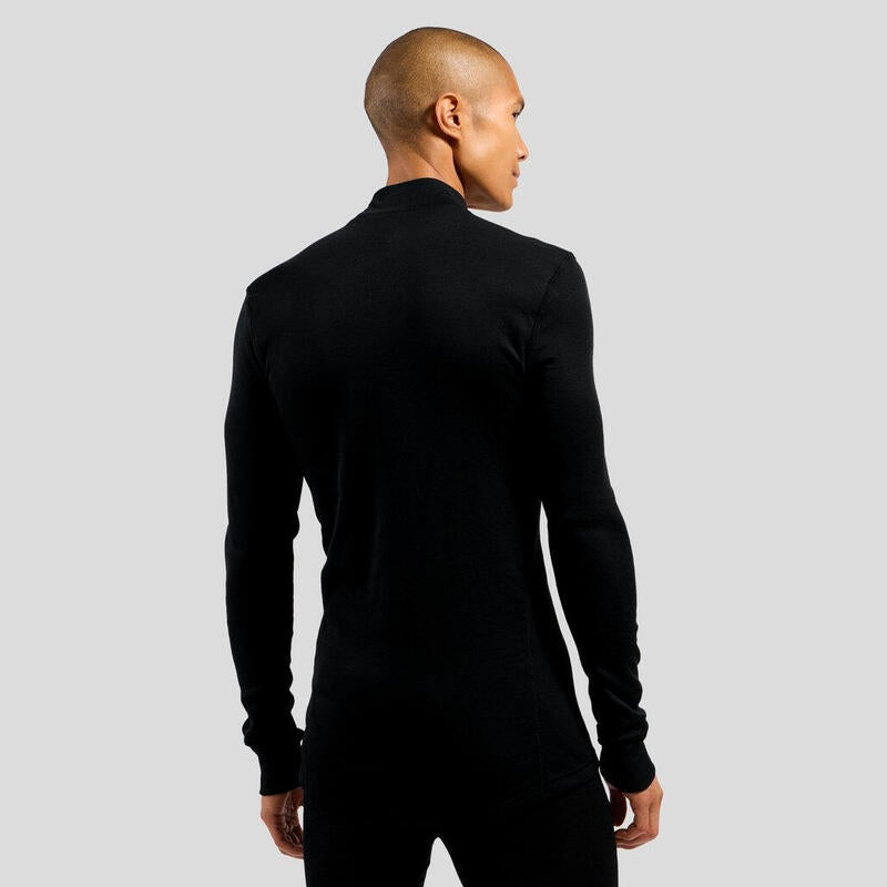 Koszulka Meska Odlo Bl Top Turtle Neck L/S Active Warm Eco Roz. M Negro
