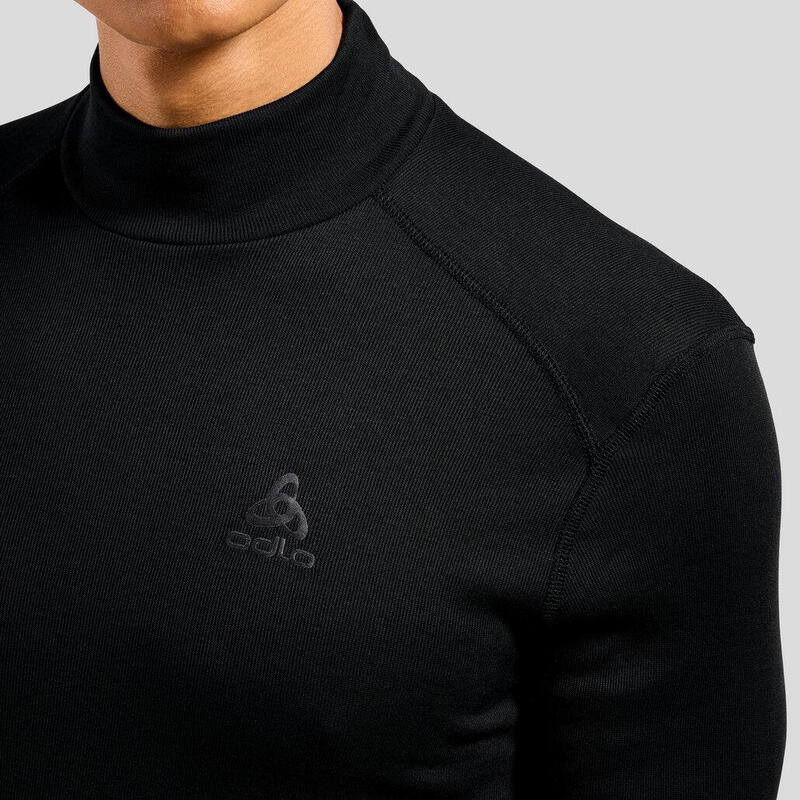 Koszulka Meska Odlo Bl Top Turtle Neck L/S Active Warm Eco Roz. M Negro