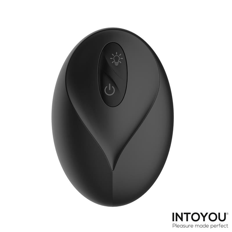 Krax Plug Anal Con Vibración, Thrusting Y Luz Led Con Control Remoto