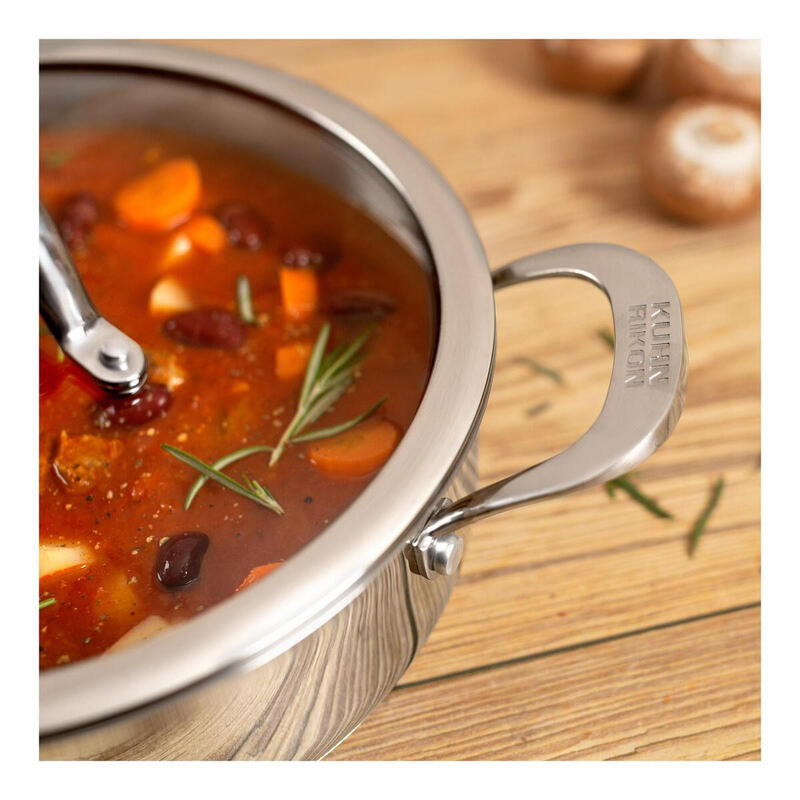 Kuhn Rikon Allround Servierpfanne Unbeschichtet 5.0 L Ø 28 Cm