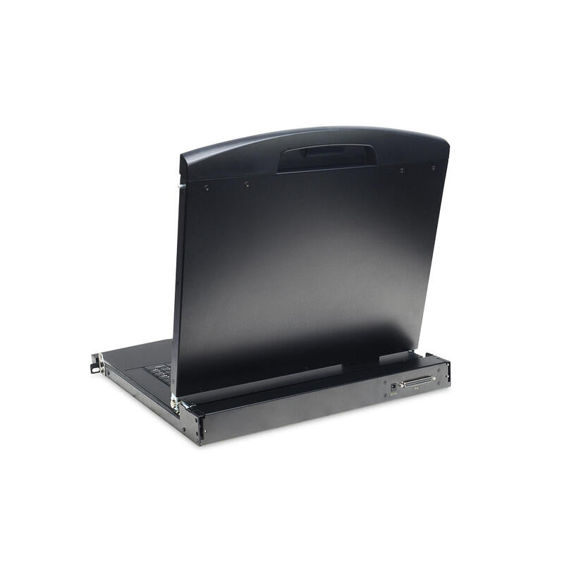 Kvm Modulare Konsole Mit 19" Tft (48,3cm), 1 Port Kvm & Touchpad, It Tastatur Ral 9005 - Schwarz Digitus Professional