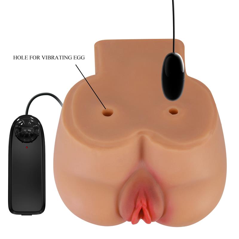 Crazy Bull - Kylie Trasero Vibrador Con Vagina Y Ano Realístico Natural Control Remoto