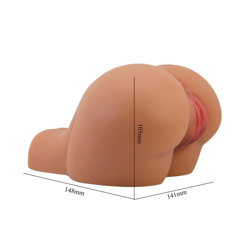 Crazy Bull - Kylie Trasero Vibrador Con Vagina Y Ano Realístico Natural Control Remoto