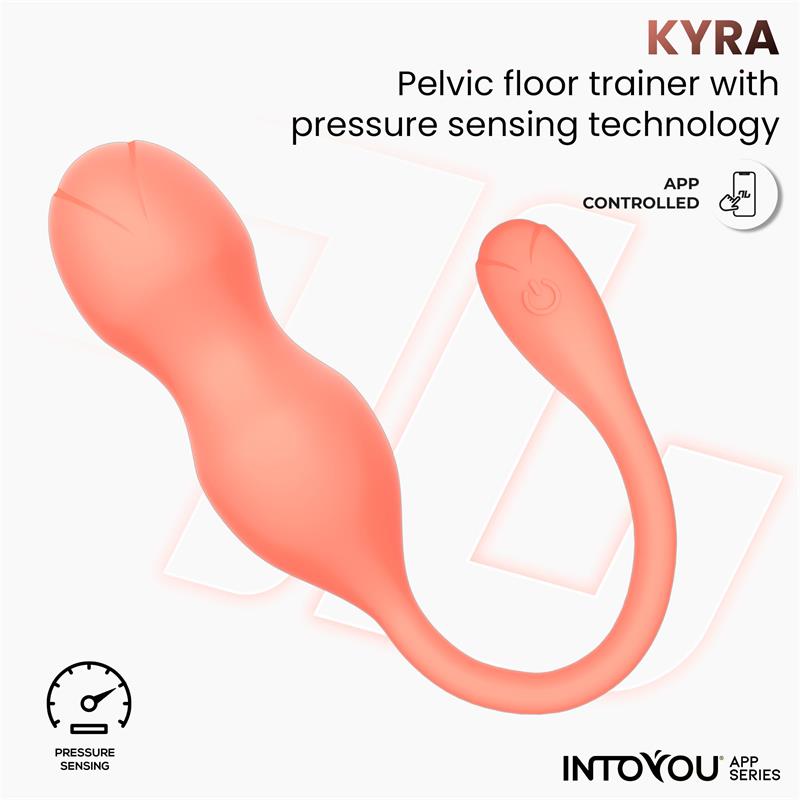 Kyra Entrenador De Suelo Pélvico Con Sensor De Presión Y App