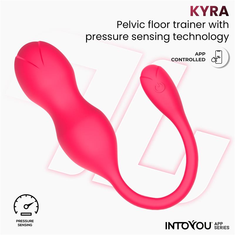 Kyra Entrenador De Suelo Pélvico Con Sensor De Presión Y App