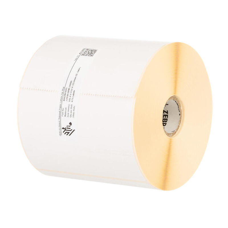 Label Roll 100 X 210mm Permanent, Paper, 4pcs/Box