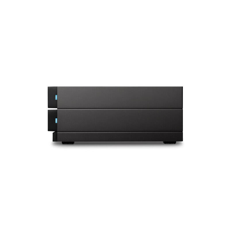 Lacie 2big Raid Sthj8000800 Orden Hdd 8tb 2 Compartimentos Hdd 4tb X 2 Usb3.1 Gen 2 (Externo) Con 5 Años De Plan De Servicio Para Recuperación De Datos