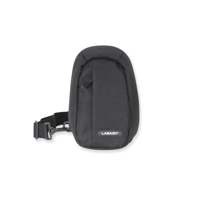 Lagart Bandolera Cruzada - Bolsillo Central - Cinta Ajustable - Medidas 16.5x24x9cm - Negro