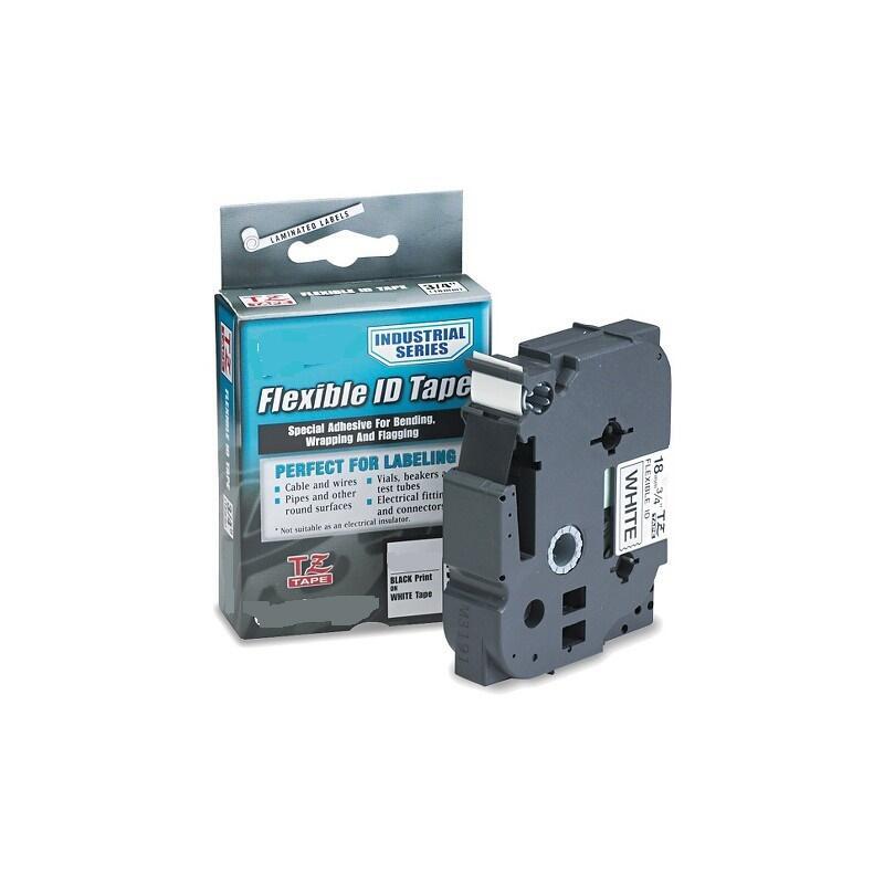 Laminado Blanco-Negro 6mmx8m Brother Label Tz-315/Tze-315