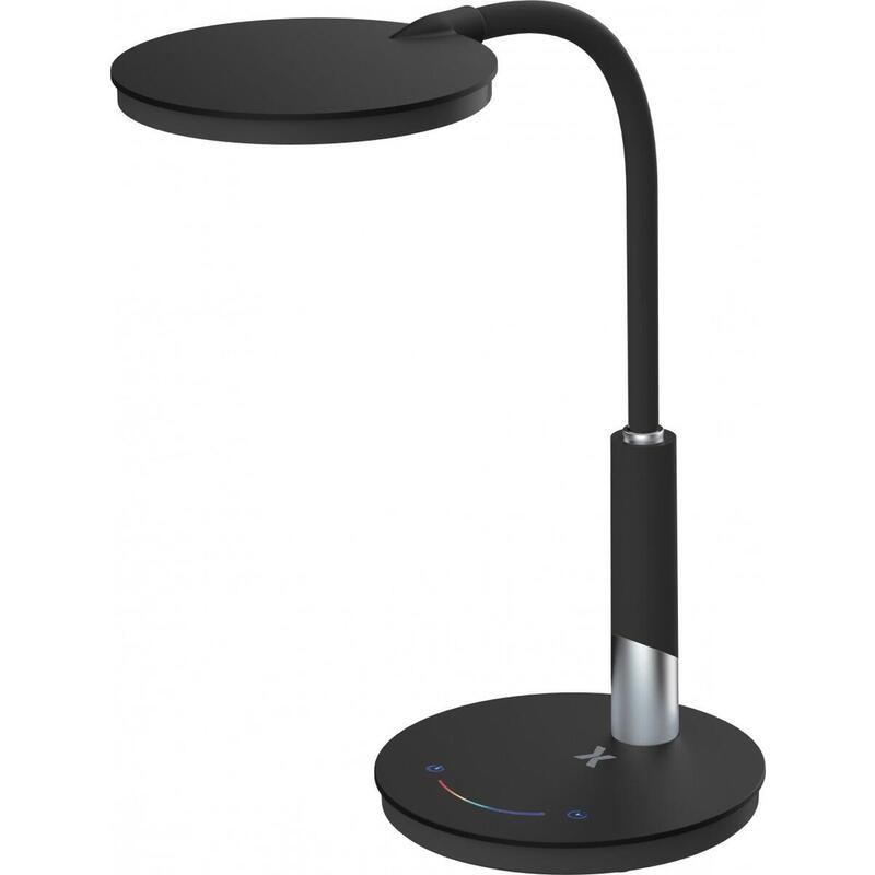 Lámpara De Escritorio Led Ml 5200 Panama Negra