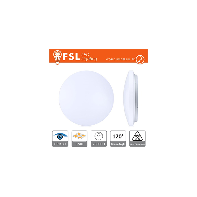 Lámpara De Techo 18w - 3000k 1200lm >120º 300x100mm Cri80