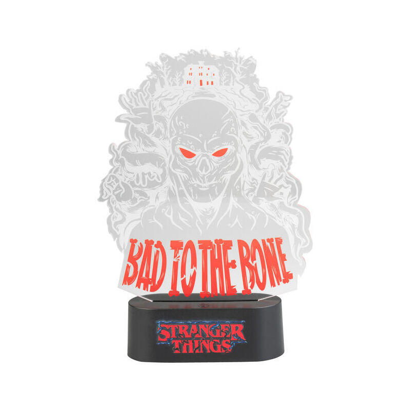 Lampara Led Bad To The Bone Stranger Things