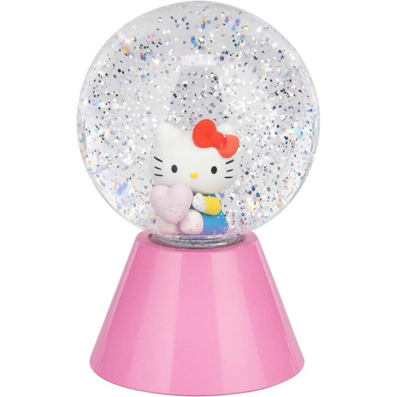 Lampara Led Purpurina Hello Kitty