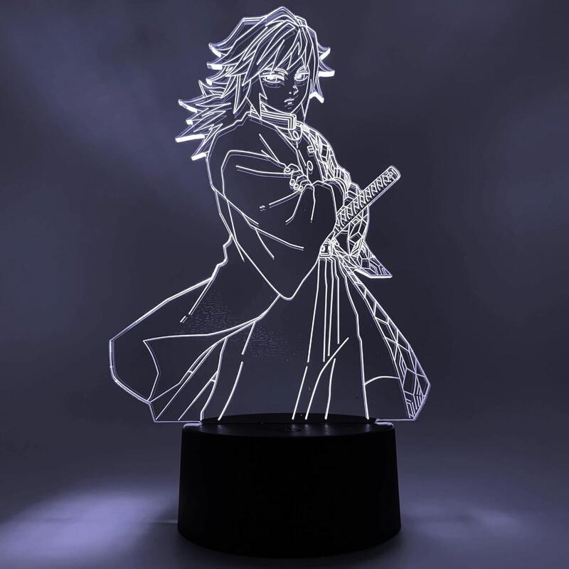 Lámpara Otaku  Demon Slayer Giyu