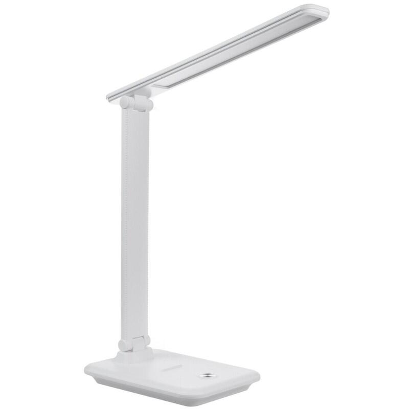 Lampka Biurkowa Led 9w Mce614w Biala