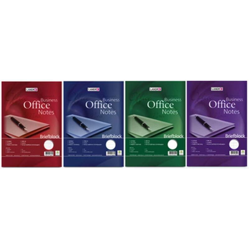 Landre Briefblock Office A4 50 Hojas Lineatur 22