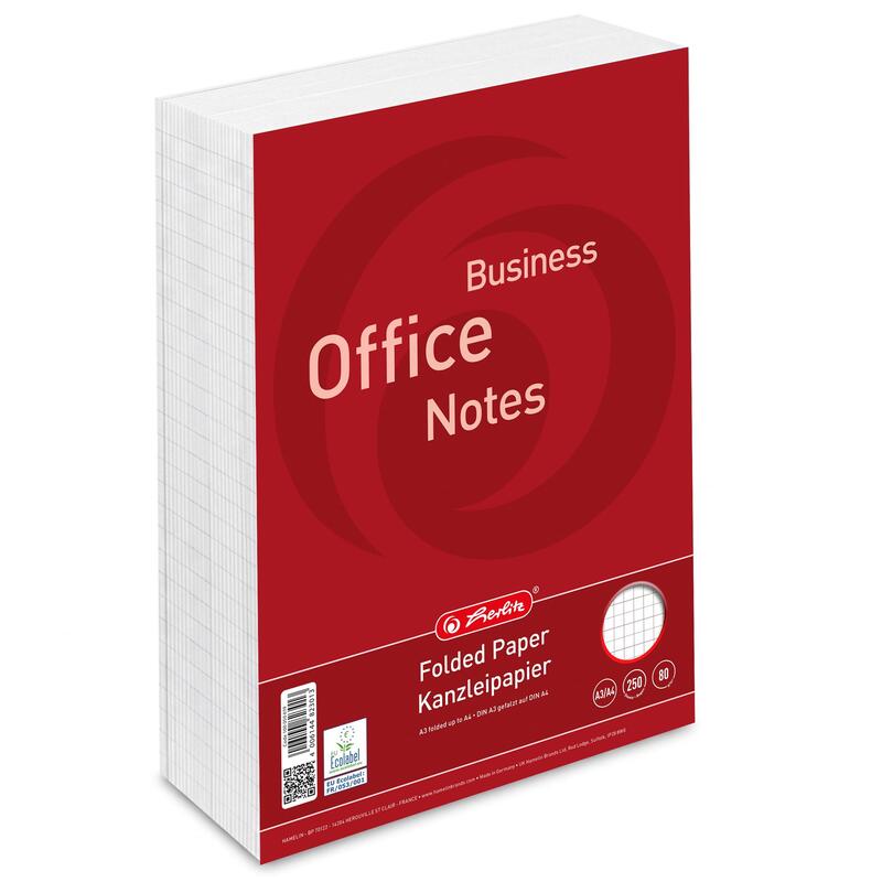 Landre Kanzleipapier Office A3/A4 Gefalzt 80 G/Qm
