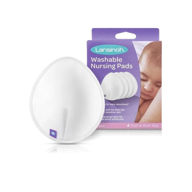 Lansinoh Washable Nursing Pads - Blanco (4ct), 20382