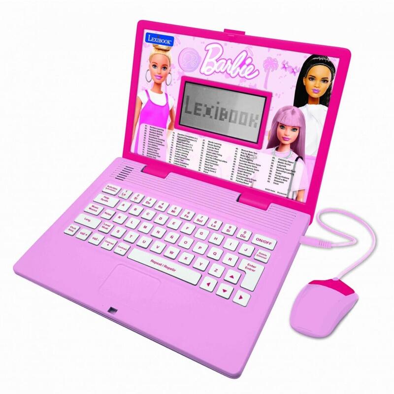 Laptop Edukacyjny Barbie Dwujezyczny Pl/ Eng 124 Aktywnosci