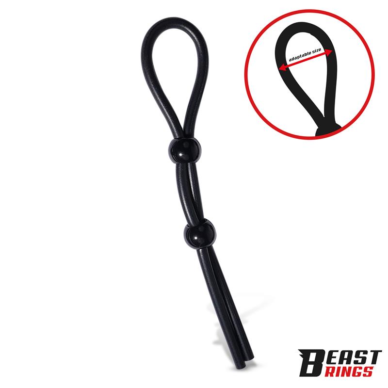 Lasso Anillo Para El Pene Silicona Ajustable