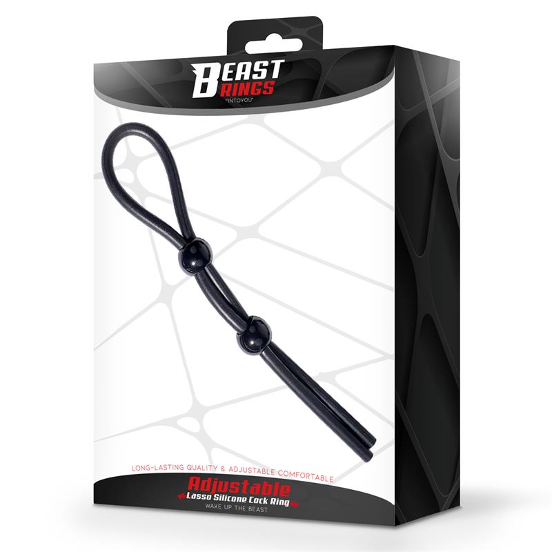 Lasso Anillo Para El Pene Silicona Ajustable