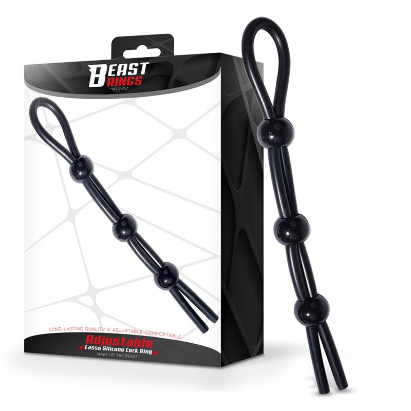 Lasso Anillo Para El Pene Silicona Ajustable