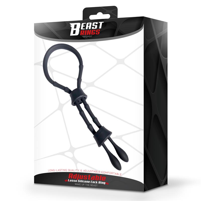 Lasso Anillo Para El Pene Silicona Ajustable